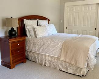 Stanley Queen Bed and Nightstand