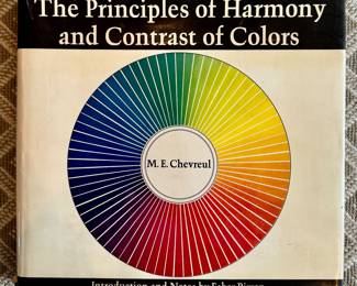 The Principles of Harmony and Contrast of Colors Coffee Table Book