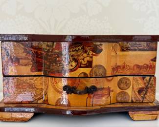 Decoupage Jewelry Box