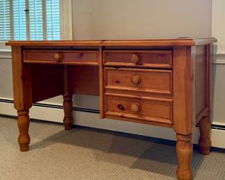 Rustic Pine Desk