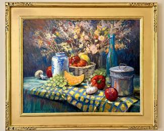 Ken Knowles Still Life Oil Painting