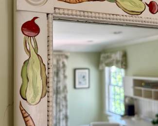 Detail for Hand Painted Mirror