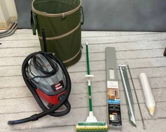 VBB151 Useful Supplies for Home/Office Vacuum, Mop, Blinds, Collapsible Hamper, Water Cups & More