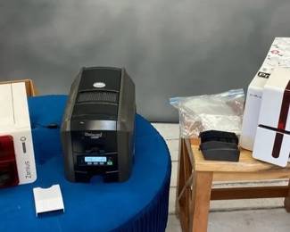 VBB143 Three Thermal ID Card Printers - Evolis Zenius, Evolis Primacy & Datacard