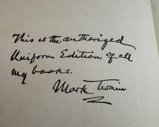 #92 - $120 - Mark Twain 22 volumes books