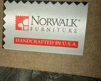 #2 - $350 - Green sofa Norwalk 84"x37Hx29D