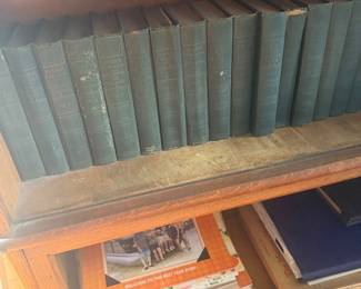 #41 - $275 - AS IS - Stacking lawyer's bookcase 34x10x63 missing 3 row glass and front - 4th row missing glass