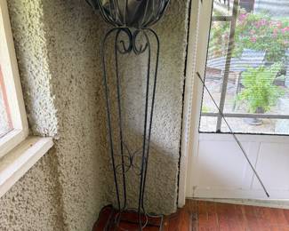#68 - $95 each - Wrought iron fern stand 22x58 - 2 available