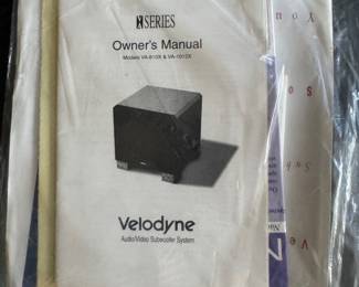 #89 - $120 -Velodyne Audio Video Subwoofer