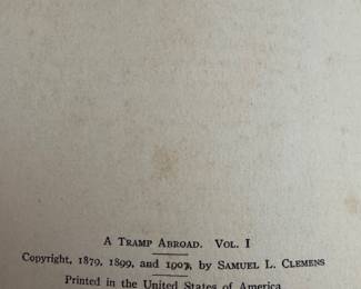 #92 - $120 - Mark Twain 22 volumes books