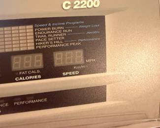 #59 - $150 - Nordic C2200 trademill (need to bring your help as on 3rd floor or use our mover
