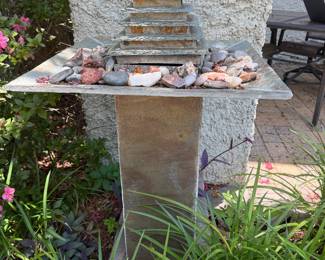 #73 - $150 - Modern fountain 24x24x30 slate