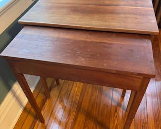 #91 - $150 - Handcrafted nesting tables 2 - 27x17x28 Large one 