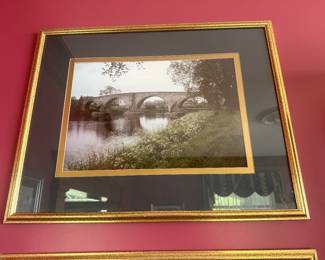 #20 - $100 - Set of 2 bridges photos framed 24x30