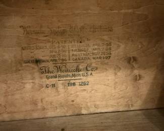 #56 - $450 - Wernicke C-11- 4 stacks lawyers' barrister bookcase - good condition 34x10x61