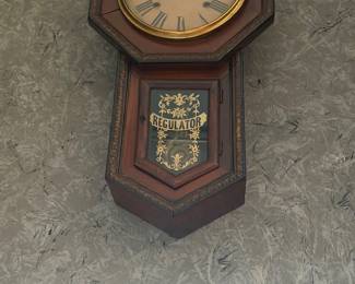 #44 - $100 -Wall regulator clock American