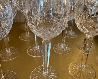 Waterford Lismore Hock wine globlet/glass c.1990-1999 - 7.5"T mint condition $26 each - $16 available