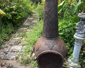 $150 - Mexican fireplace.