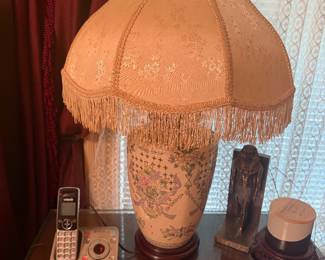 #47 - $120 - Asian style lamps 29"T