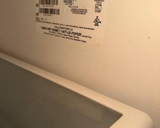 #87 - $400 -Refrigerator in garage