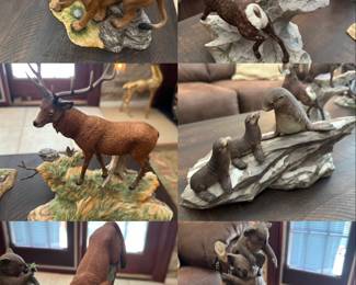 Lenox "7 Continents" Animal Figurines