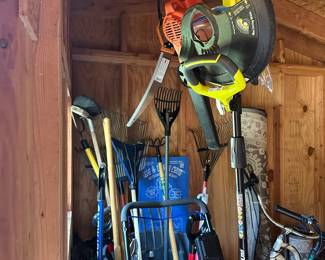 Rakes, Weed-whacker, garden/yard tools
