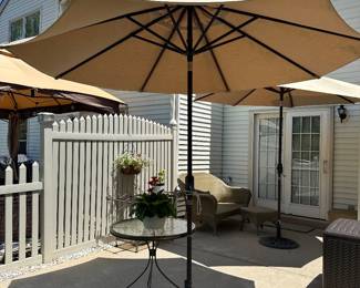 Standing Umbrellas
