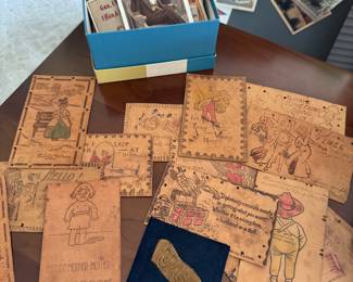 Vintage postcards