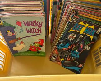 Vintage comic books