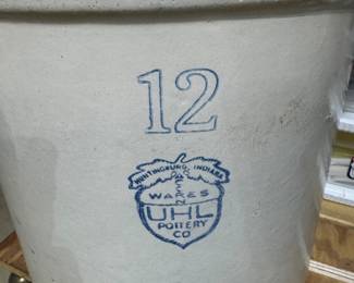 Antique crock number 12