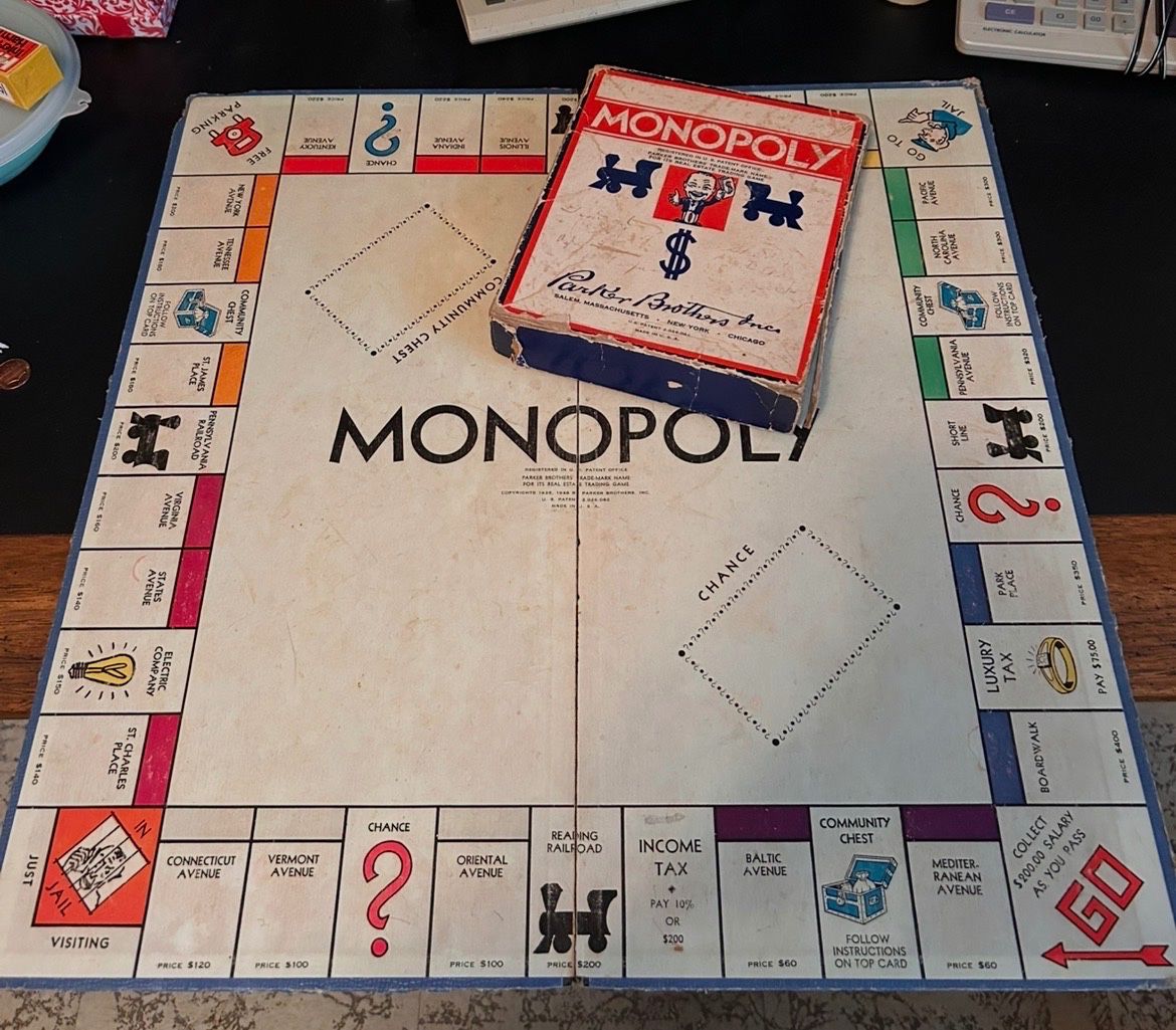 1935 EARLY EDITION MONOPOLY