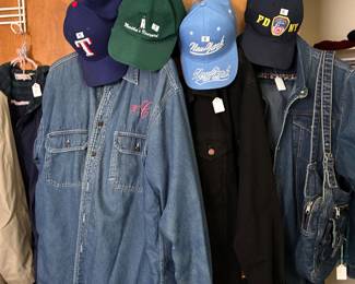 JACKETS, HATS, LADIES CLOTHES