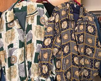 FUDO 100% SILK VINTAGE TRACK SUITS