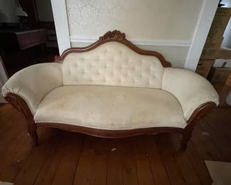 Victorian Upholstered settee