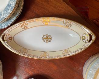 Antique Nippon celery tray