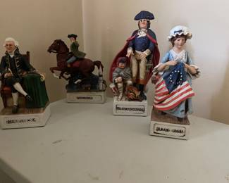 Historical empty decanters