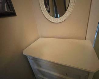 Mirror and dresser