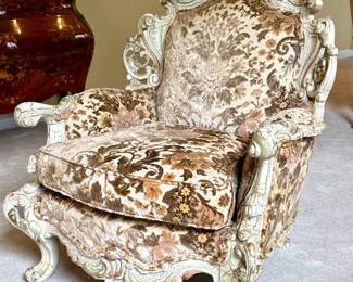 Baroque Italian living room sets 