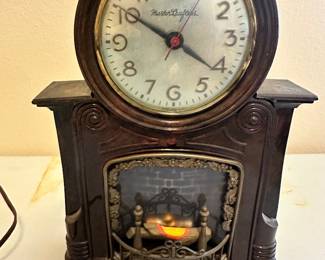 Mastercrafters fireplace mantel clock (yes it works)
