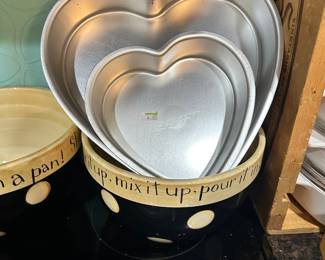 heart shaped wilton pans