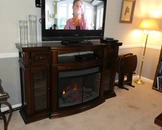 Fireplace Media Cabinet