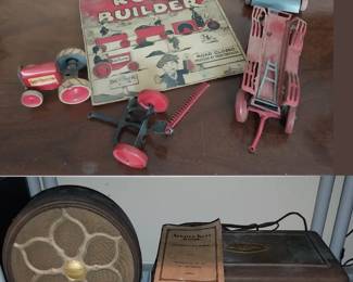 Animate Baby Road Builder, Atwater Kent radio and speaker