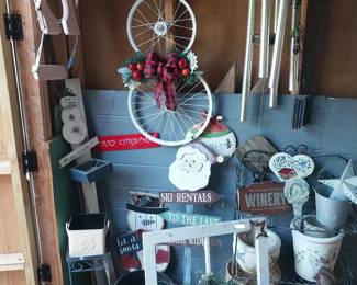 lawn decor, Christmas, winter