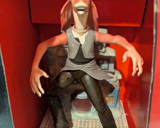 Star Wars Dancing Jar Jar Binks Figure NIB
