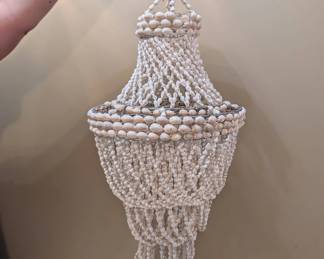 Vintage Sea Shell Hanging Lamp Shade