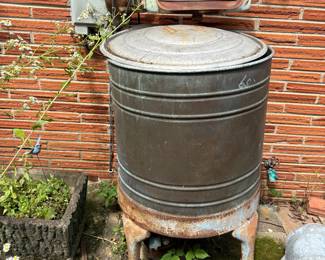 Antique Washing Machine Rustic Decor