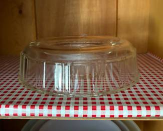 Vintage Glass Jello Mold