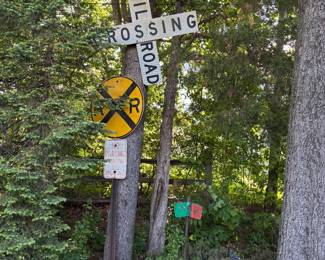 Rail Road Crossing Sign