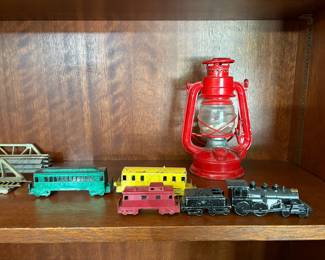 Vintage Rockford Made Toy Metal Train