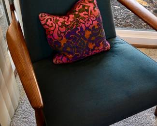 MCM walnut chair